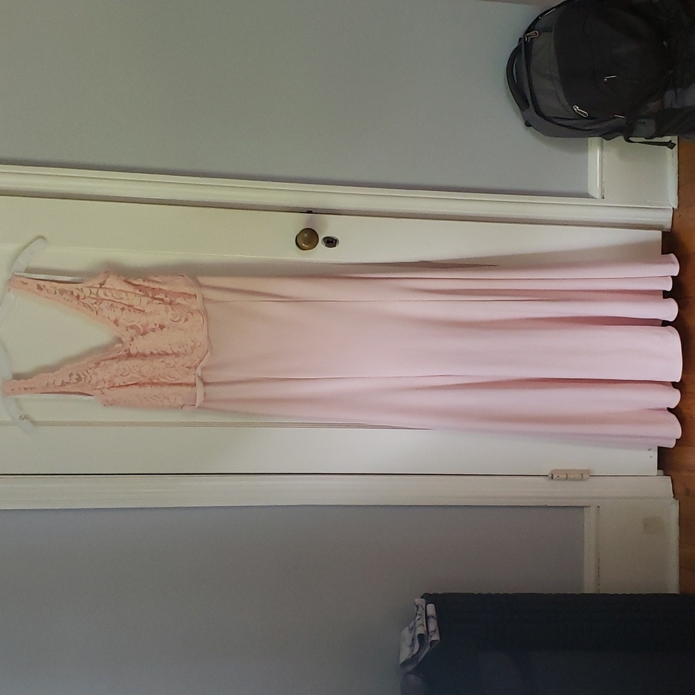 Pink Bridesmaid Dress